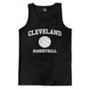 Haase Unlimited Cleveland - Sports State Basketball Men's Tank Top (Black, XXX-Large) view 1