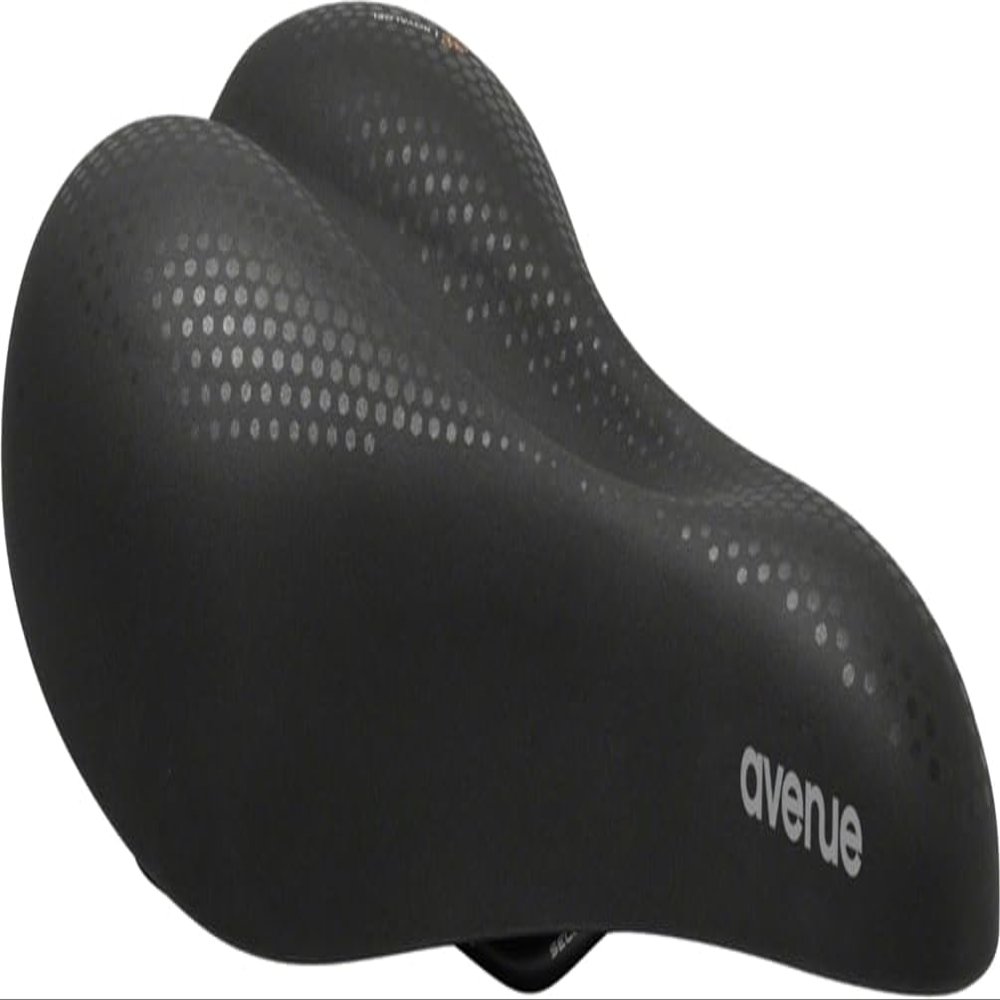 Selle Royal Avenue Moderate Woman,Bike Seat for City Bike with Extra Cushioning, Black, One Size