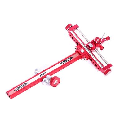 Recurve Bow Sight Archery Sights Aluminum Sight for Hunting Target Shooting Bow Accessory Red