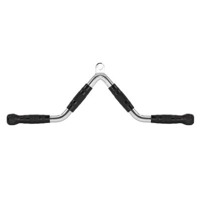 Bells of Steel Multipurpose V Bar LAT Pull Down Attachment - LAT Pulldown Attachments and Cable Attachments for Gym Machines with Carabiners - 25mm Diameter Cable Machine Attachment