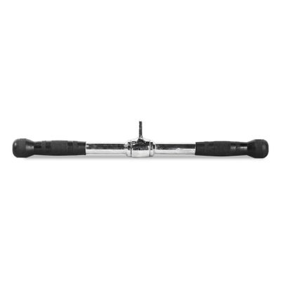 Bells of Steel Revolving Pull Down Bar - Commercial and Home Gym - Lat Pulldown Attachments - Fits Cable Machine and Functional Trainers with Carabiners - 25mm Diameter, 5.3lb Weight Lat Pull Down Bar
