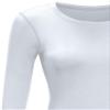 Expert Brand Women's Airstretch Long Sleeve Base Layer Performance Shirt, White, 2XL view 2