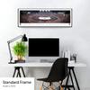 2023 NHL Stadium Series, Washington Capitals vs Carolina Hurricanes - 40.25x13.75-inch Standard Framed Print by Blakeway Panoramas view 2