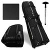 CaddyDaddy First Class Military Grade Ballistic Nylon Travel Cover with EVA Dense Foam Top Padding 2 Year Full Replacement Coverage Self Standing Base XL Wheels Case for Transporting Clubs on Airlines view 1