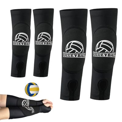 Koalarun Volleyball Arm Sleeves for Girls Padded Passing Forearm Sleeves with Thumbhole Volleyball Arm Pads Youth Women