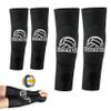Koalarun Volleyball Arm Sleeves for Girls Padded Passing Forearm Sleeves with Thumbhole Volleyball Arm Pads Youth Women view 1