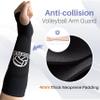 Koalarun Volleyball Arm Sleeves for Girls Padded Passing Forearm Sleeves with Thumbhole Volleyball Arm Pads Youth Women view 3