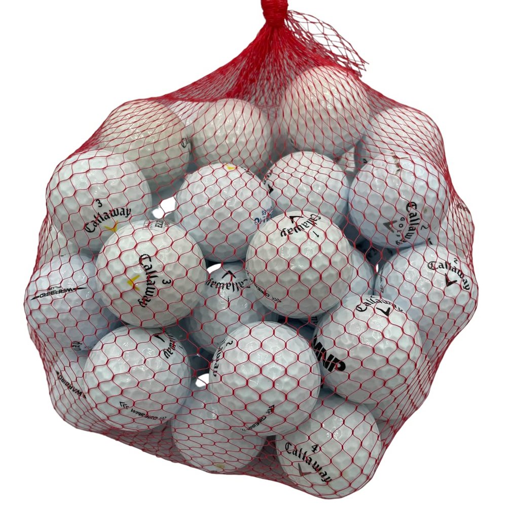 Golf Ball Planet Warbird Used Golf Balls 4A/Near Mint (50 Pack)