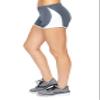Expert Brand Women's Activewear Performance Hiking Running Sonic Shorts, Graphite/White, Medium view 1