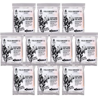 Wicked North Big Game Field Dressing Kit, 10 Pack