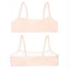 Fruit of The Loom Girls Spaghetti Strap Sports Bra, Blushing/Grey Heather/Black/Nude, 38 US view 4