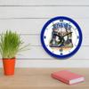 SunTime KU Jayhawks Basketball Wall Clock - Jump Ball by Gary Patterson - 11.5" view 2