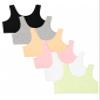 Fruit of the Loom Girls' Cotton Stretch Built-Up Sports Bra Multi-Pack view 1