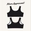 Fruit of the Loom Girls' Cotton Stretch Built-Up Sports Bra Multi-Pack view 2