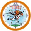 SunTime Clemson Tigers Football Wall Clock - Down The Field by Gary Patterson - 11.5" view 1