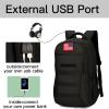 HYSANOG Boys Backpack for School,Military Teen Boys Backpack with USB Charging Pot,Camo Backpack Men 40L view 3