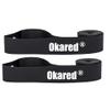 Okared 2 Pack Bicycle Rim Strip Rim Tape 26"/27.5"/29" for Road Bike MTB Mountain Bike Tube Protector Liner (Black, 29in) view 1
