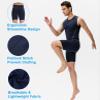 SPVISE Navy Compression Shorts Men Spandex Underwear Sports Shorts Cool Dry Running Gym Basketball Tights Shorts Performance view 3