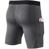 SPVISE Grey Compression Shorts Men Spandex Underwear Sports Shorts Cool Dry Running Gym Basketball Tights Shorts Performance view 3