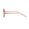French Connection Women's Alba Angular Sunglasses, Pink, 53 mm view 3
