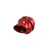 Archery 37/45 Degree Hooded Peep Sight Compound Bow Peep Sight Inner Core 6X 8X Clarifier Aperture Lens Kits (Only Red Hooded Peep Sight, 37degree) view 2