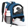 YOREPEK Soccer Backpack, Lightweight Soccer Bag with Ball Holder for Boys Girls Kids, Water resistant Sport Equipment Bags Fit Basketball Volleyball Football Accessories view 1