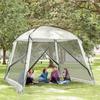 Outsunny 10' x 10' Screen House Room, UV50+ Screen Tent with 2 Doors and Carry Bag, Easy Setup, for Patios Outdoor Camping Activities view 2