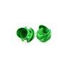 Archery 37/45 Degree Hooded Peep Sight Compound Bow Peep Sight Inner Core 6X 8X Clarifier Aperture Lens Kits (Only Green Hooded Peep Sight, 37degree) view 2