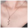 Allereyae Silver Snake Choker Necklace, Women's Minimalist Punk Boho Snake Pendant, Adjustable 18" Chain, Silver Finish view 2