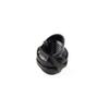 Archery 37/45 Degree Hooded Peep Sight Compound Bow Peep Sight Inner Core 6X 8X Clarifier Aperture Lens Kits (Only Black Hooded Peep Sight, 37degree) view 3