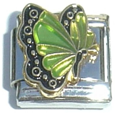 NewCharms August Flying Butterfly Italian Charm