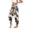 Aflyko Women Boho Trousers Cotton Branch Sweatpants Yoga Harem Pants S-2XL view 3