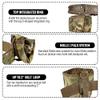 Dump Pouch Tactical Belt Molle Mag Pouches,Roll Up Foldable Recovery Utility Magazine Tool Waist Storage Bag. view 3