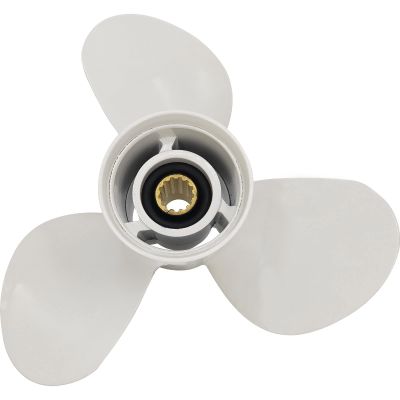 DLNIG 11 3/410-G Boat Propeller for Yamaha - for Yamaha Outboard Engines T25hp,30hp 40hp 48hp 50hp 55hp 60hp,F30/50/60 Replace 663-45954-01-EL,13 Spline Tooth - Aluminum Outboard Propeller