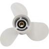 DLNIG 1115-G Boat Propeller for Yamaha - for Yamaha Outboard Engines 25HP 30HP 40HP 48HP 50HP 55HP 60HP T25 F30/40/50/60 Replace 69W-45943-00-EL,13 Spline Tooth - Aluminum Outboard Propeller view 1