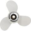DLNIG 1115-G Boat Propeller for Yamaha - for Yamaha Outboard Engines 25HP 30HP 40HP 48HP 50HP 55HP 60HP T25 F30/40/50/60 Replace 69W-45943-00-EL,13 Spline Tooth - Aluminum Outboard Propeller view 2