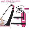 Foot and Calf Stretcher for Plantar Fasciitis, Leg Stretch BandImprove Leg StretchingPremium Physiotherapy Stretching Strap Improves Strength and Relief to Heel Spurs, Calf, Thigh and Hip (Rose) view 3
