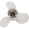DLNIG 11 1/414-G Boat Propeller for Yamaha - for Yamaha Outboard Engines T25 30hp 40hp 50hp 55HP 60hp Replace 663-45958-01-EL,13 Spline Tooth - Aluminum Outboard Propeller view 1