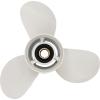 DLNIG 11 1/414-G Boat Propeller for Yamaha - for Yamaha Outboard Engines T25 30hp 40hp 50hp 55HP 60hp Replace 663-45958-01-EL,13 Spline Tooth - Aluminum Outboard Propeller view 2