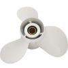 DLNIG 11 1/414-G Boat Propeller for Yamaha - for Yamaha Outboard Engines T25 30hp 40hp 50hp 55HP 60hp Replace 663-45958-01-EL,13 Spline Tooth - Aluminum Outboard Propeller view 3