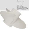 DLNIG 11 1/414-G Boat Propeller for Yamaha - for Yamaha Outboard Engines T25 30hp 40hp 50hp 55HP 60hp Replace 663-45958-01-EL,13 Spline Tooth - Aluminum Outboard Propeller view 4
