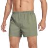 Aflyko Novelty Boxer Shorts Grey Khaki Relaxed Fit Boxers Casual Men's Underwear, XXL view 1