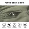 Aflyko Novelty Boxer Shorts Grey Khaki Relaxed Fit Boxers Casual Men's Underwear, XXL view 3
