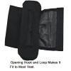 2 Pack Detachable Vest Shoulder Strap Pads Fit 2'' (Maximum 2.5'') Sling Bags Guitars Backpack Messenger Bag Shoulder Straps Comfort Soft Cushion Strap Pads for FCPC JPC Vests (Black) view 4