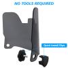 Black Football Visor, Football Helmet Visor for Adults&Youth with Clips, Easy Install Visor for Football Helmet Protection Gear view 4