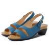 Black Sandals Women Dressy, Women's Walking Sandal Closed Toe Round Toe Hollowed Out Thick Sole Breathable Beach Sandals view 4