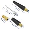 eMagTech 5 Sets(20PCS) Inflatable Pump Adapter Kit for Most Inflatable Pumps Balloons Basketball Bicycle Tires Inflatable Toys 7mm Thread view 4