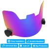 Tinted Football Visor, Football Helmet Visor for Adults&Youth with Clips, Easy Install Visor for Football Helmet Protection Gear view 3