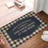 Farmhouse Kitchen Mats Leave You Worries and Your Shoes at The Door Rug Farm Mat Welcomish Door Mat (Size : 50X80CM) view 1