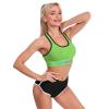 Customized Sport Vest Custom Casual Running Fitness Workout Yoga Shirt Sexy Strap Tank Tops for Women Neongreen 2XL view 3